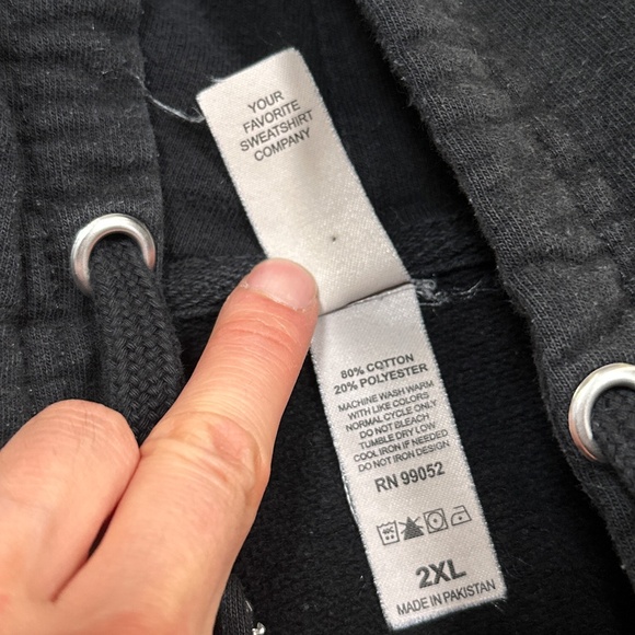 Set It Off Deathless Tour 2024 Rock Band Music Full Zip Hoodie Mens 2XL - Picture 8 of 9